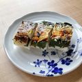 Peaceera's cooksnap of when they made 焼き鯖寿司.
