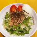 あゆみかぴ's cooksnap of when they made 簡単！新玉ねぎと水菜のさっぱりサラダ.