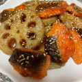 Annjy's cooksnap of when they made 鮭とれんこんの甘辛バター照り焼き.