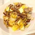 はるぴーのママ's cooksnap of when they made 豚肉とエリンギ・キャベツの中華炒め.