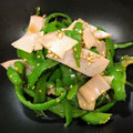 ☆すぬぴっぴ☆'s cooksnap of when they made 簡単！無限ピーマン＆ハム☆中華風☆.