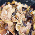 Okecchan's cooksnap of when they made 茄子と豚肉の生姜焼き.