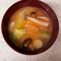 t0mt0mt0m's cooksnap of when they made 基本の味噌キムチスープ♪簡単キムチ味噌汁.