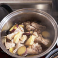non☆non's cooksnap of when they made 鶏肉とさつまいもとたけのこの煮物.