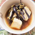 yjlunasun's cooksnap of when they made わらびと厚揚げの煮物.