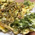 キッチン◇キッチン's cooksnap of when they made 米粉で人参の葉天ぷら.