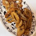 mariamiyo's cooksnap of when they made もう一品♪ゴマが香ばしいちくわの甘辛炒め.