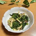 chi−ちゃん's cooksnap of when they made ほうれん草とキノコのバターソテー.