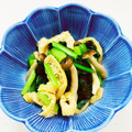 あっこ姉's cooksnap of when they made 簡単！小松菜の煮浸しシメジ＆油揚げ入り♬.
