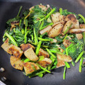 豆大臣's cooksnap of when they made ほうれん草と長芋のコンソメソテー.