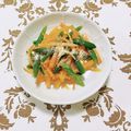 コムギ大好き's cooksnap of when they made お弁当に♪いんげんと人参の粉チーズ和え♡.