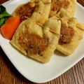 ☆さぶ☆☆'s cooksnap of when they made ＊納豆チーキムのお揚げ焼き＊.