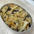 あいこでしょっ's cooksnap of when they made 炊飯器で簡単　我が家の山菜おこわ.