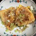 たいつ's cooksnap of when they made 低糖質おつまみ【卵入り油揚げ焼き】.