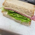 Ri→chan's cooksnap of when they made ベーコンレタスのシンプルサンドイッチ☆.