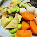 kinniko's cooksnap of when they made たけのこ入り煮物.