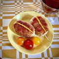 ごちそうちゃん's cooksnap of when they made お弁当にも♪まんまる可愛いチーズハットグ.