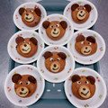 まみたすくっく's cooksnap of when they made 超簡単！HMで作る、可愛いクママフィン♪.