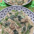 猫のミイヤ's cooksnap of when they made 超簡単！鶏もも肉とほうれん草のクリーム煮.