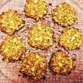 りんごのあめちゃん's cooksnap of when they made 小麦粉不使用きな粉オートミールクッキー.