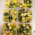 クックWI8UE4☆'s cooksnap of when they made 離乳食完了期　小松菜コーンツナの胡麻和え.