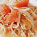 umi☆neco's cooksnap of when they made もやしとトマトの味噌マヨ炒め♬.