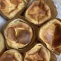 ブロッコリーの部屋's cooksnap of when they made ほくほく♡焼き芋バスク風チーズケーキ.