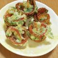 えりこ82☆'s cooksnap of when they made 揚げ焼きで簡単♪　ハート竹輪の磯辺揚げ♡.