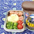 蕎麦の華's cooksnap of when they made お弁当の隙間に！格子柄のウインナー.