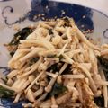 クックB4E2RO☆'s cooksnap of when they made 簡単に作り置き！えのきのマヨナムル♡.