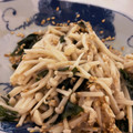 クックB4E2RO☆'s cooksnap of when they made 簡単に作り置き！えのきのマヨナムル♡.