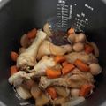 Kyoooooco's cooksnap of when they made ＊しみしみ〜♡炊飯器de手羽先＆大根煮＊.
