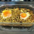 ブランディ's cooksnap of when they made 目玉焼きそば♪.
