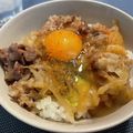 aiwee's cooksnap of when they made 基本の牛丼★新玉ねぎ★お弁当.