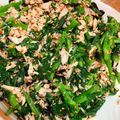 あーどぅん's cooksnap of when they made のらぼう菜（小松菜でも）と海苔ツナナムル.