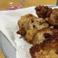 ayayahoney's cooksnap of when they made 豚かつマヨネーズで衣づけ薄力粉卵不要.