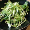 ばたみそーぱん☆'s cooksnap of when they made シャキシャキ＊水菜の梅マヨサラダ.