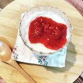 4児男子母さんの台所's cooksnap of when they made なめらかとろ～ん♪　苺ブラマンジェ♡.