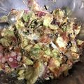 あさりん子's cooksnap of when they made タコとクリームチーズの塩昆布和え.