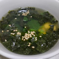 fu♪♪'s cooksnap of when they made 栄養満点♫ほうれん草と海苔のスープ.