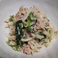 fu♪♪'s cooksnap of when they made 簡単副菜☆大根と小松菜とツナごまマヨ和え.