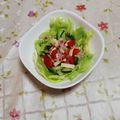 くネコまろす's cooksnap of when they made ☆★トマトダレで♪イタリアンサラダ★☆.
