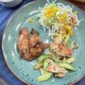 栗丸うさぎ's cooksnap of when they made きゅうりとカニカマの卵炒め.