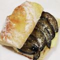 しーくれっと・らいふ's cooksnap of when they made 茄子の焦がしバター醤油トースト.