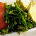 vivianj's cooksnap of when they made のらぼう菜のからしあえ.