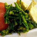 vivianj's cooksnap of when they made のらぼう菜のからしあえ.