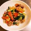 のえもゆ's cooksnap of when they made 小松菜と厚揚げの炒め物.