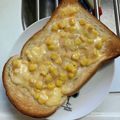 ちゃーりーWKY's cooksnap of when they made コーンマヨトースト　コーンパン.