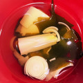 なーなちゃん's cooksnap of when they made 娘に伝えたい＊筍とワカメのお吸い物＊.