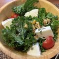 mankararin's cooksnap of when they made 美肌アンチエイジング♪ケールのサラダ.